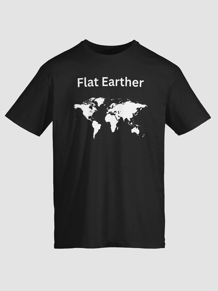 Flat Earther t-shirt product image (1)