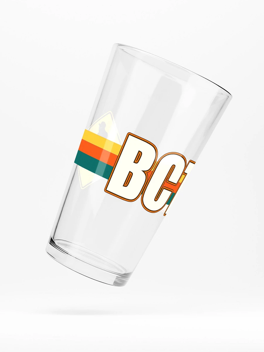 BCTV Oldschool Logo Wrap Pint Glass product image (5)