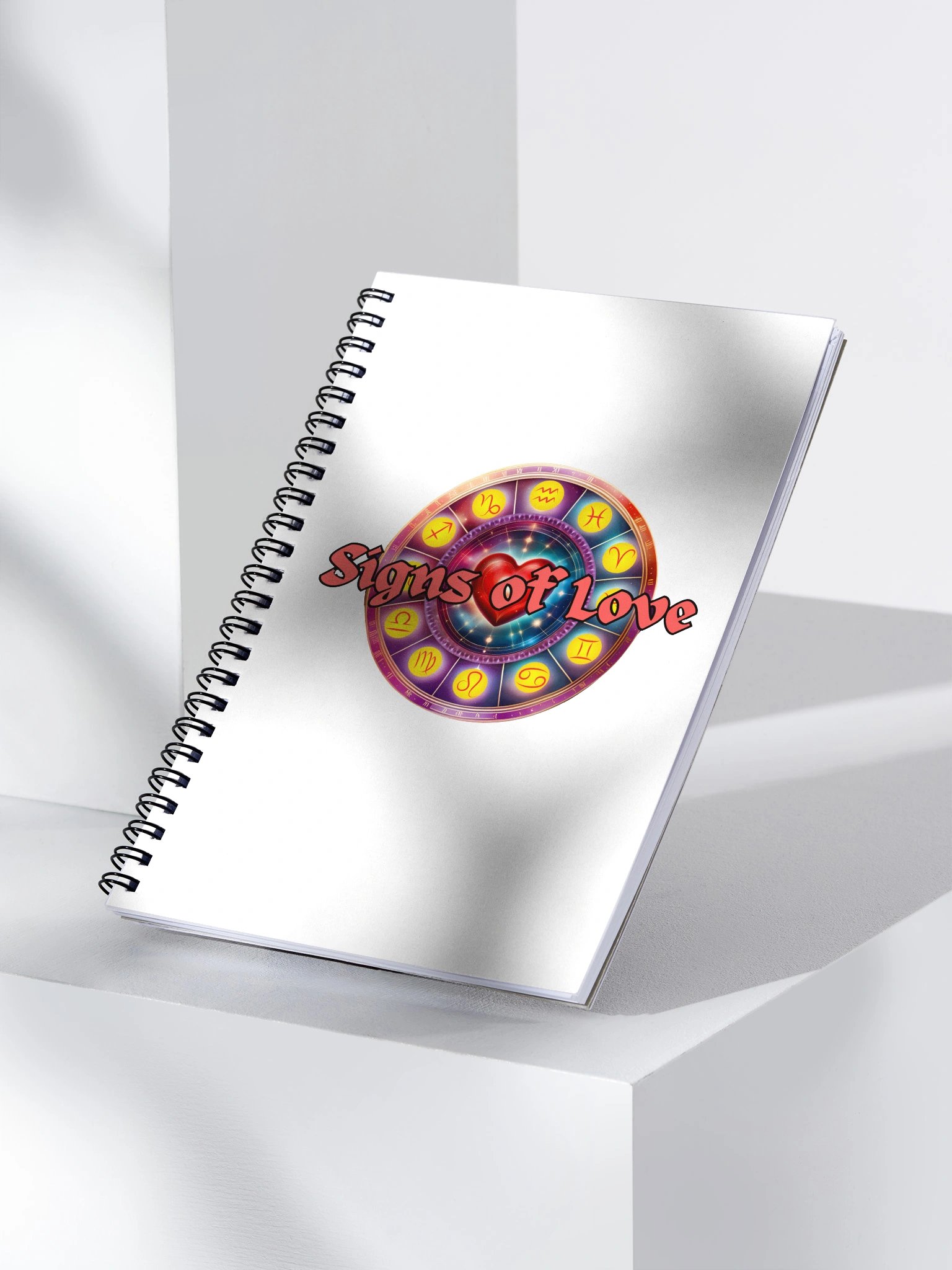 Signs of Love Logo Spiral Notebook product image (3)
