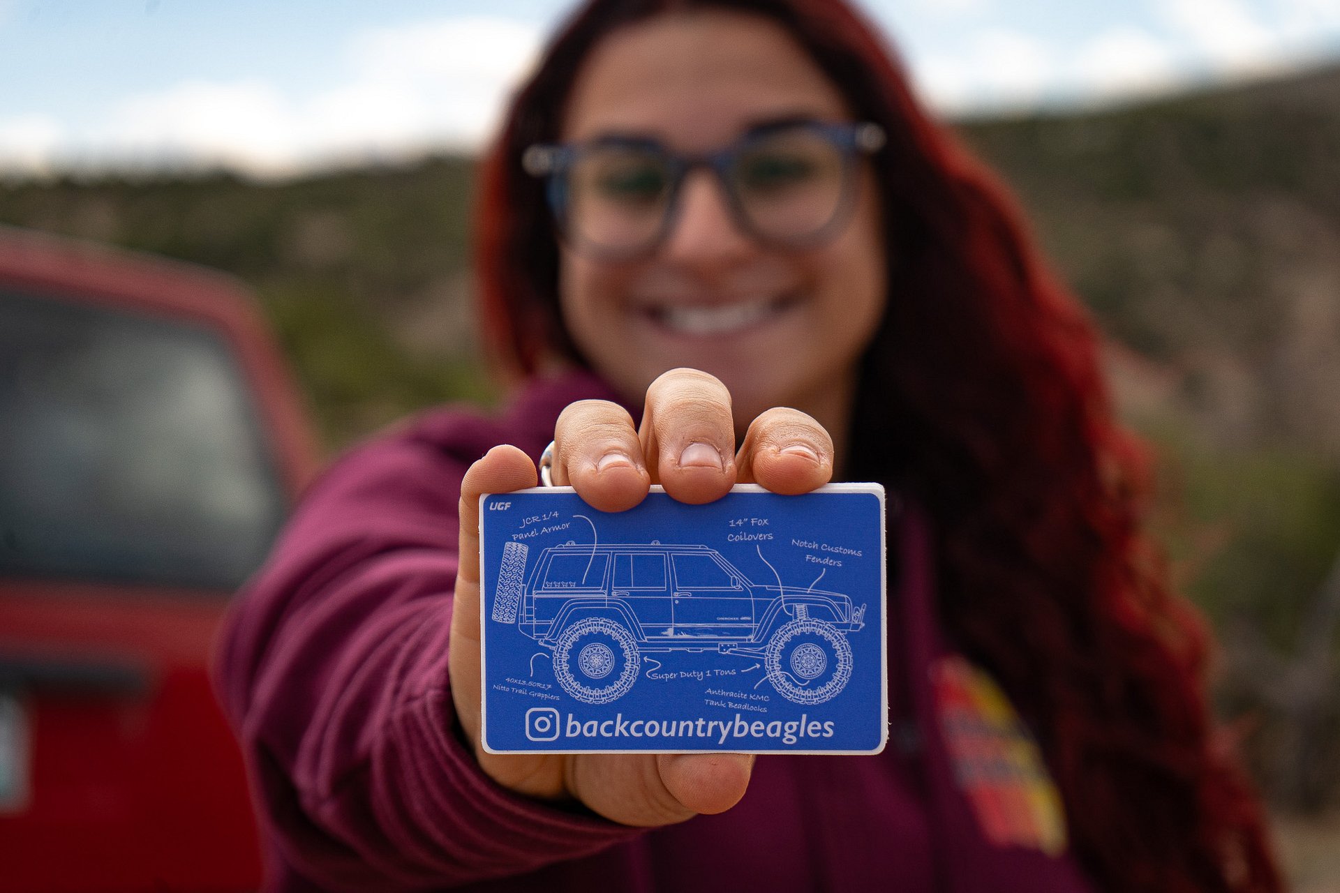 Resurrection Cherokee Blueprint Sticker product image (1)