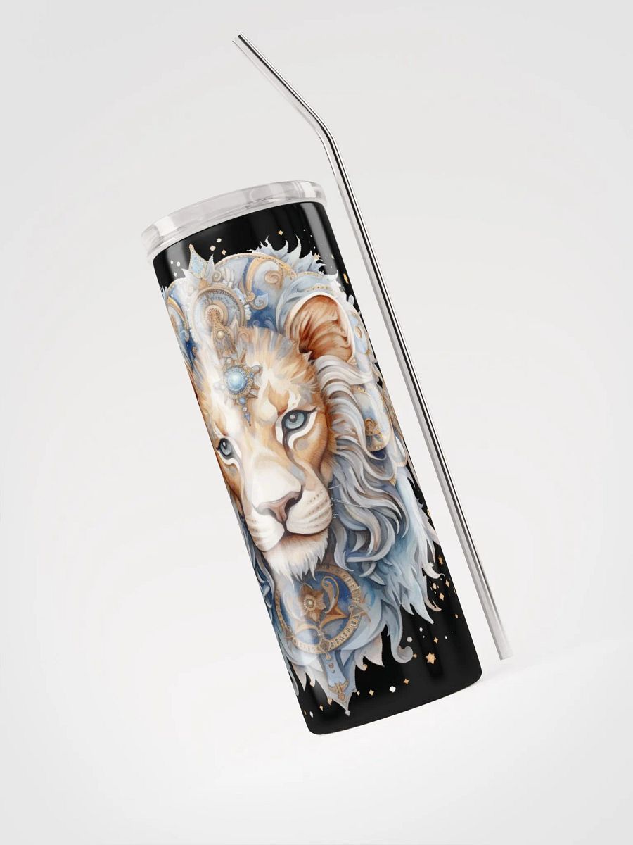 Elevate Your Leo Spirit with this Eco-Friendly Stainless Steel Tumbler | Perfect Zodiac Gift! product image (3)