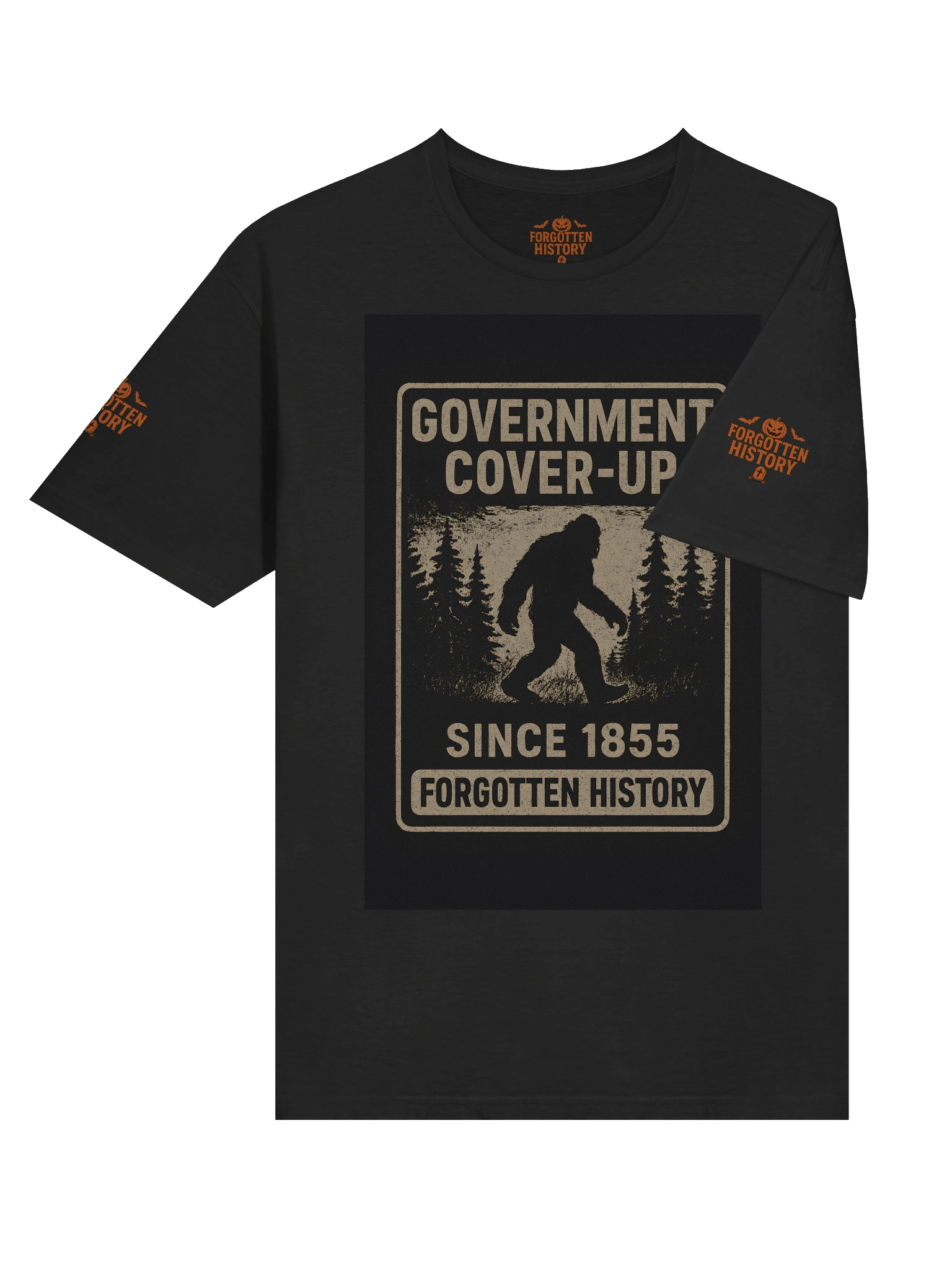 Bigfoot’s Haunted Forest – Halloween T-Shirt product image (6)