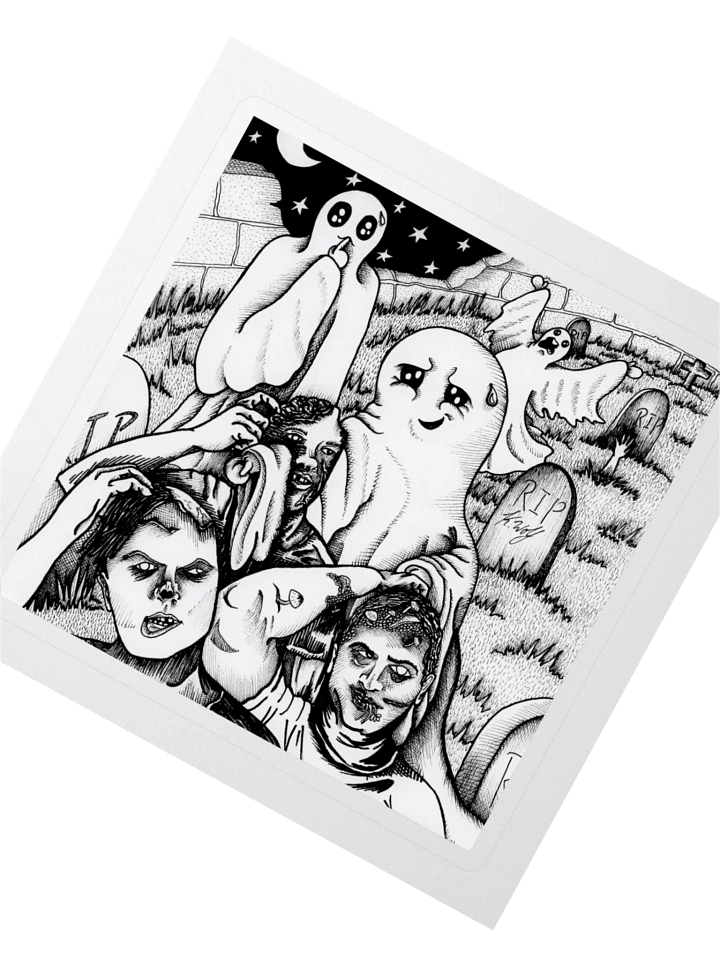 Graveyard Brawl Stickers product image (2)