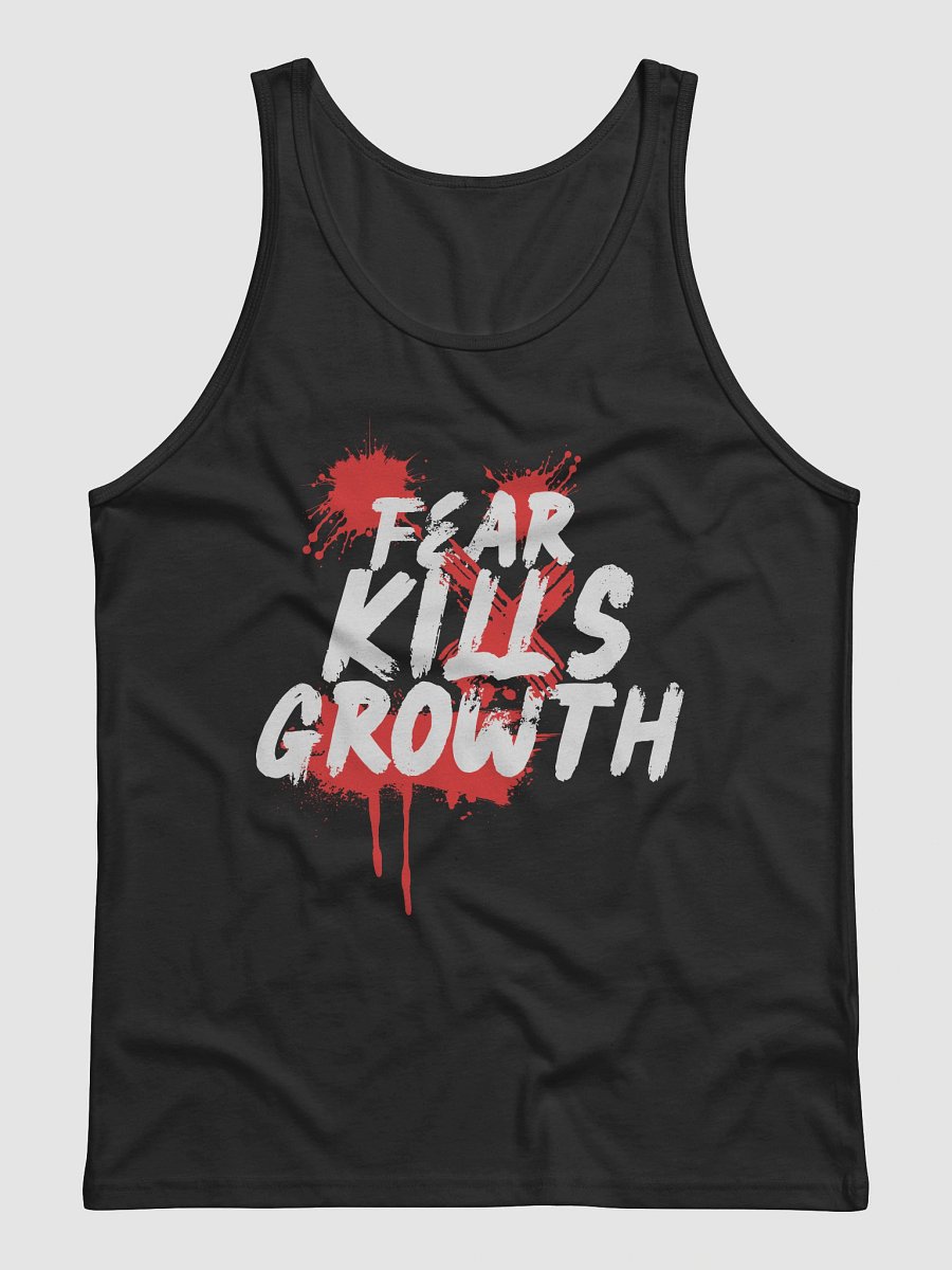 Fear Kills Growth Tank Top – Unisex Bella + Canvas Jersey Fit product image (4)