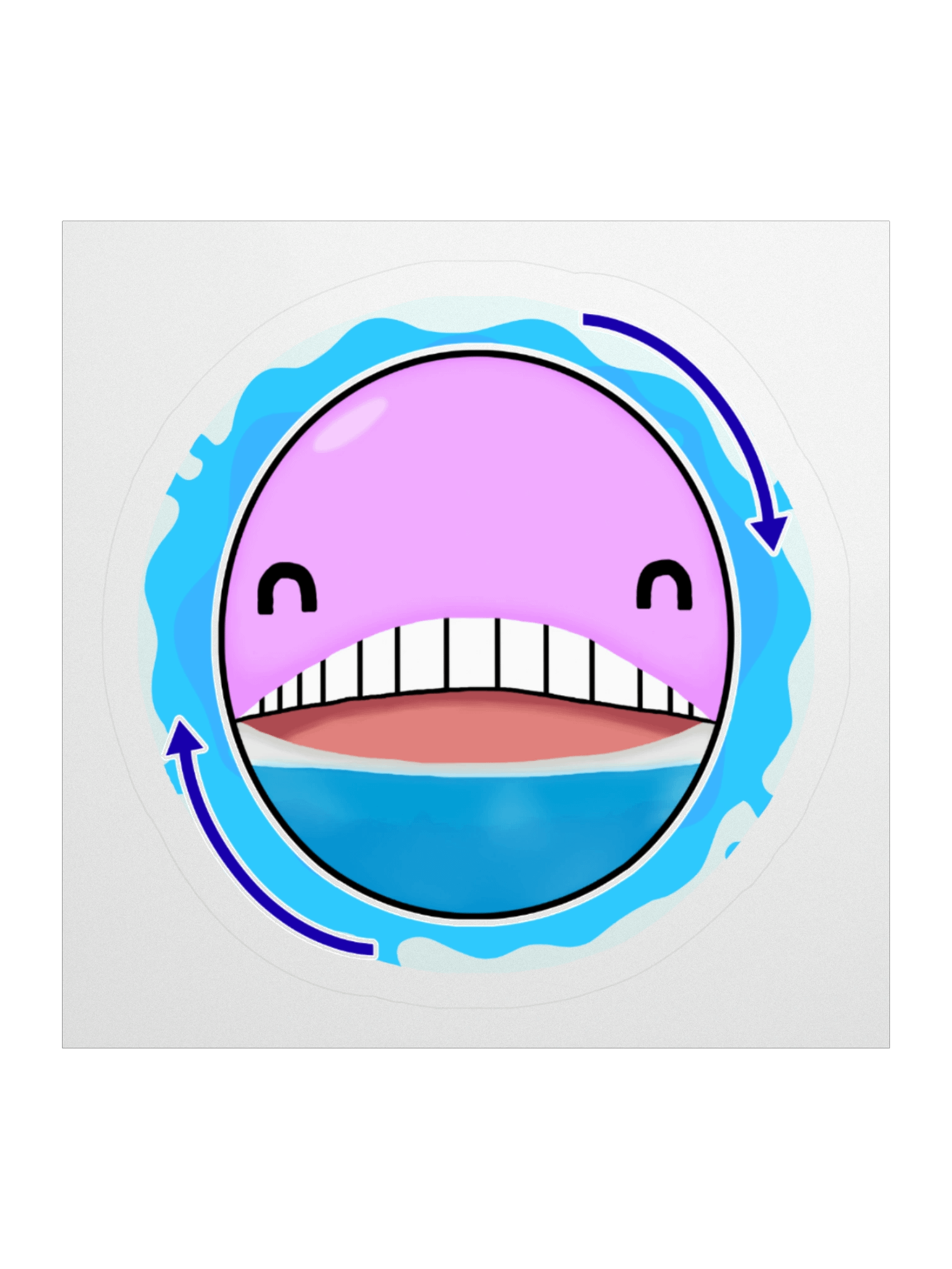 Whale Roll Sticker product image (2)