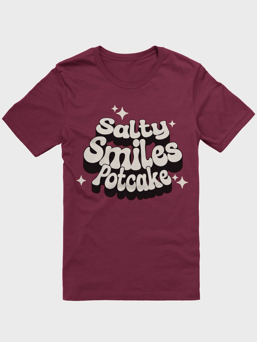 "Salty Smiles Potcake" Dog T-Shirt - Beachy Rescue Dog Tee product image (1)