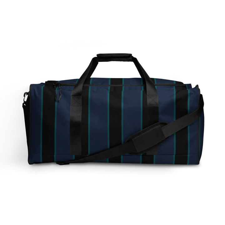 Midnight Stripes Customizable Duffle Bag product image (1)