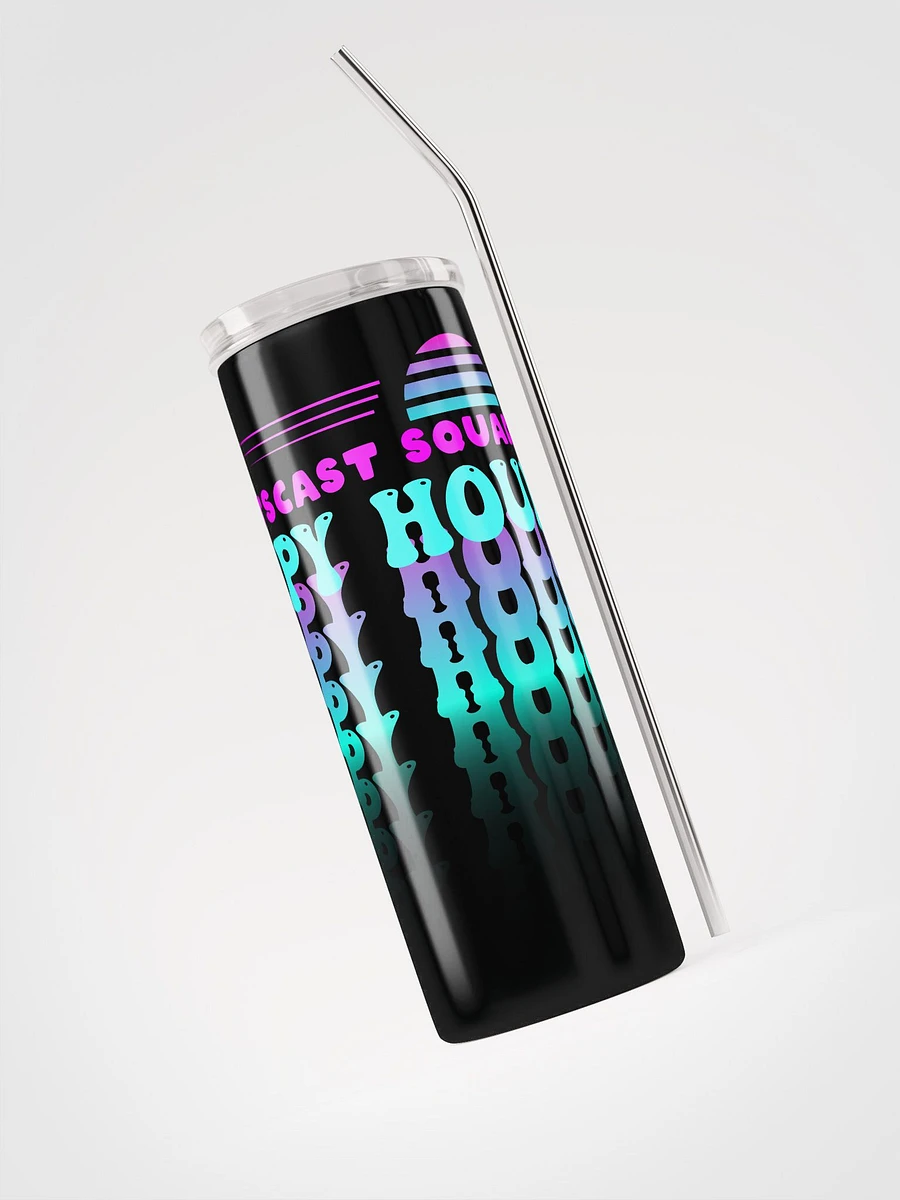 HAPPY HOUR VIBES STAINLESS STEEL TUMBLER product image (3)