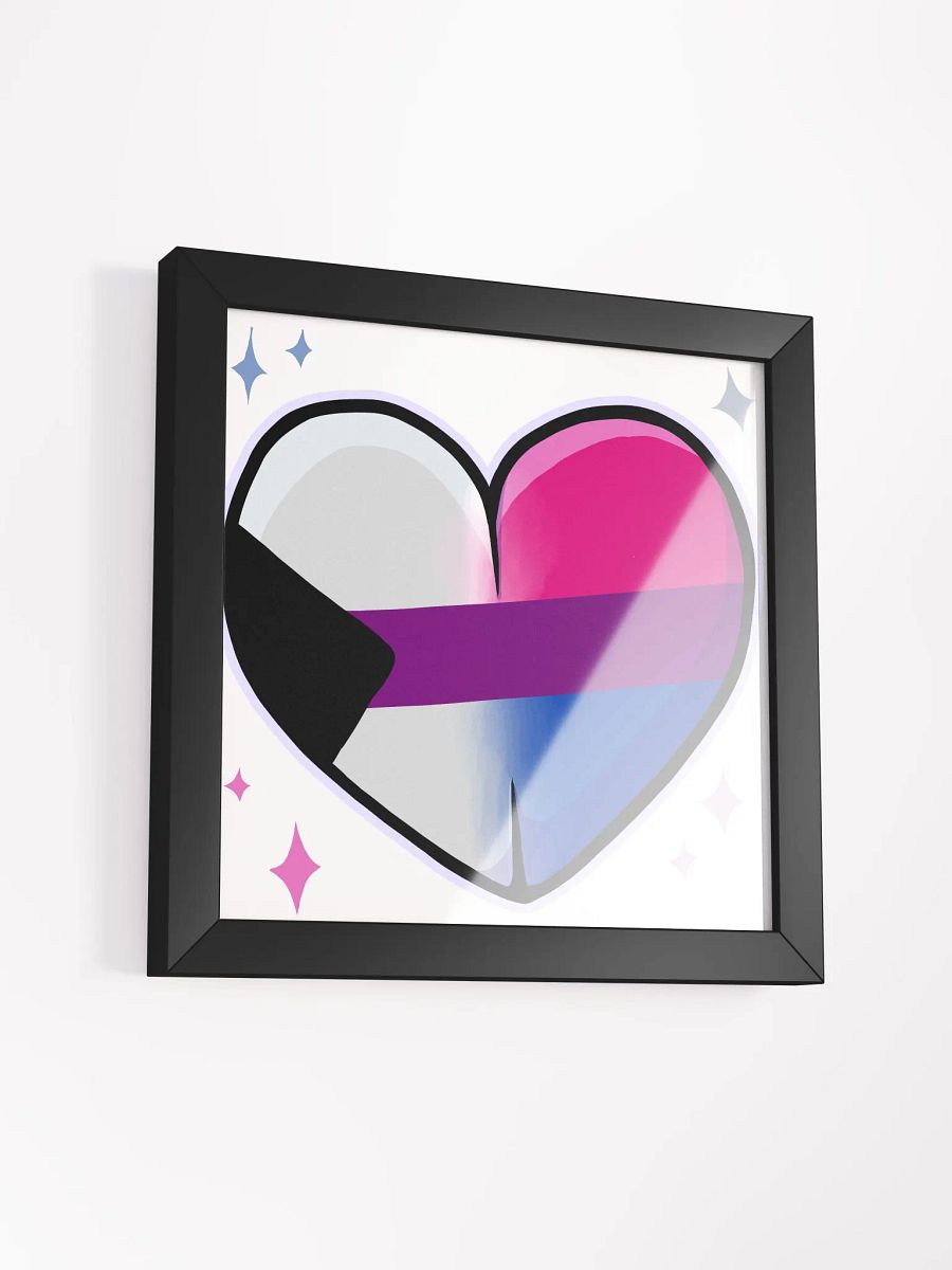 Demi-Bi Pride Framed Wall Art product image (33)