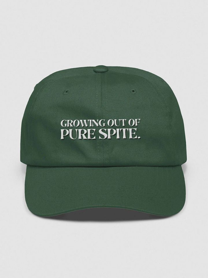 GROWING OUT OF PURE SPITE classic dad hat product image (58)