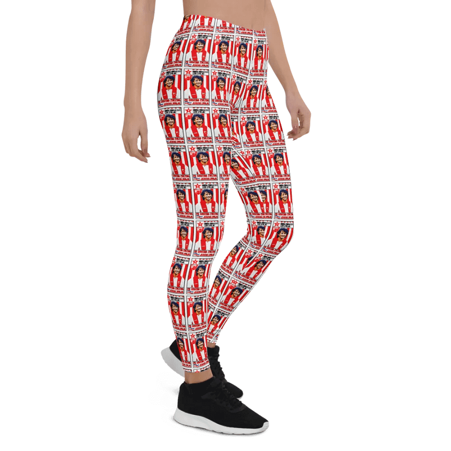 Siniša Mihajlović (FK Crvena Zvezda) #2 All-Over Print Leggings by Sublicolor product image (7)