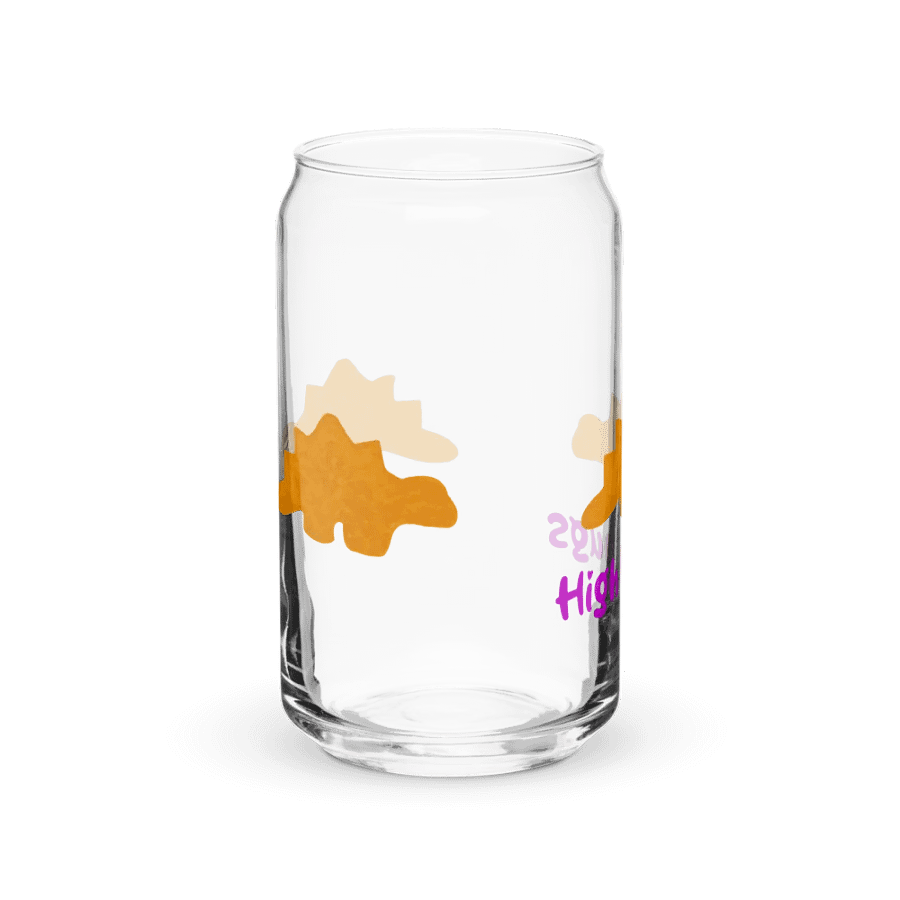 High on Nugs Can shaped glass product image (10)
