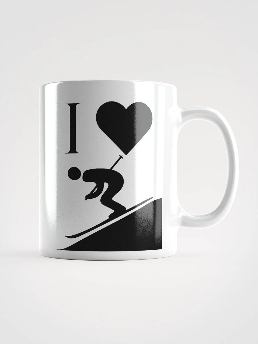 I ❤️ Skiing Mug product image (1)