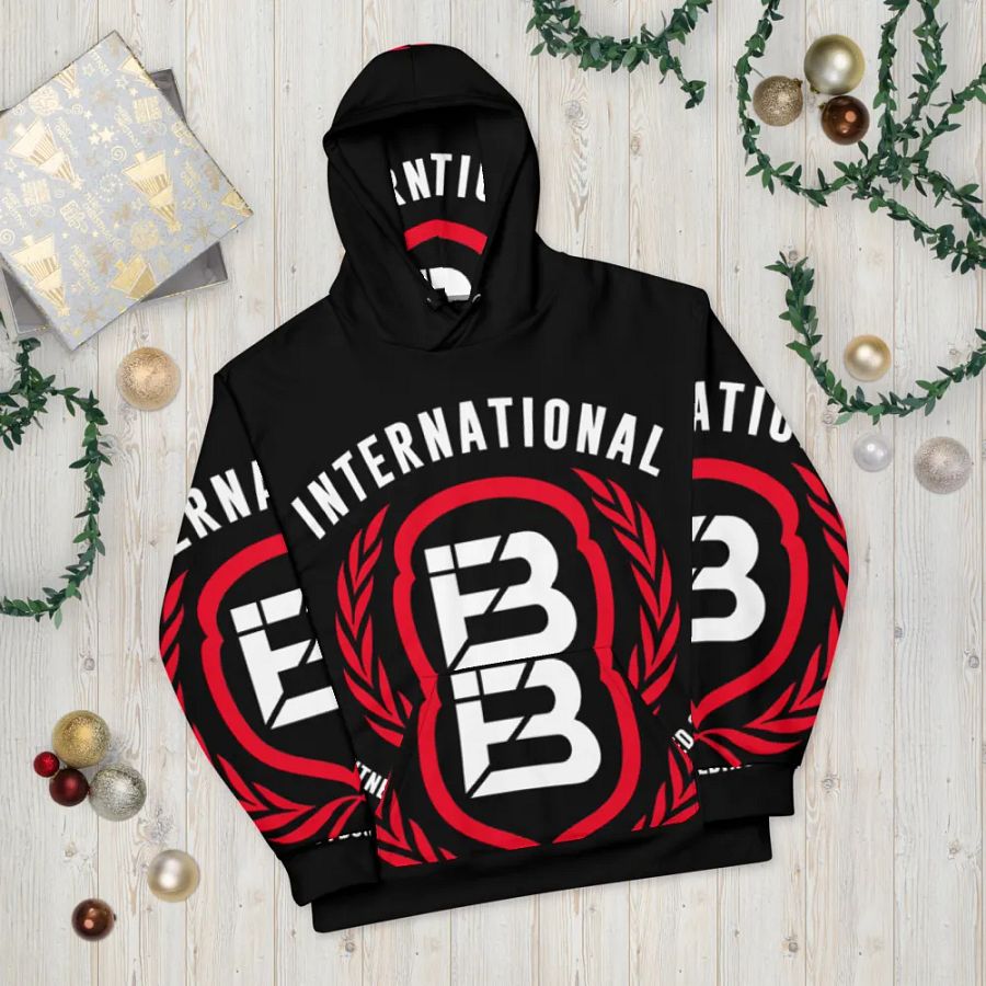 IFBNewsfeed.Org's All-Over Print Recycled Unisex Hoodie product image (10)