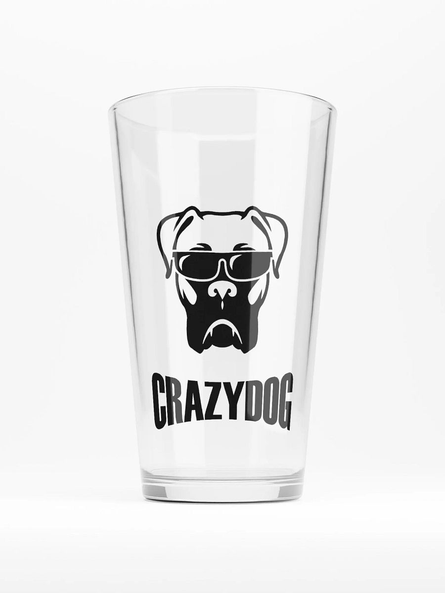 CrazyDog Pint Glass product image (1)
