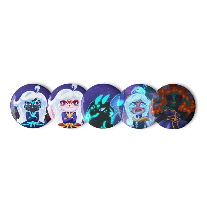 Lunabun and Friends Pin Set product image (2)