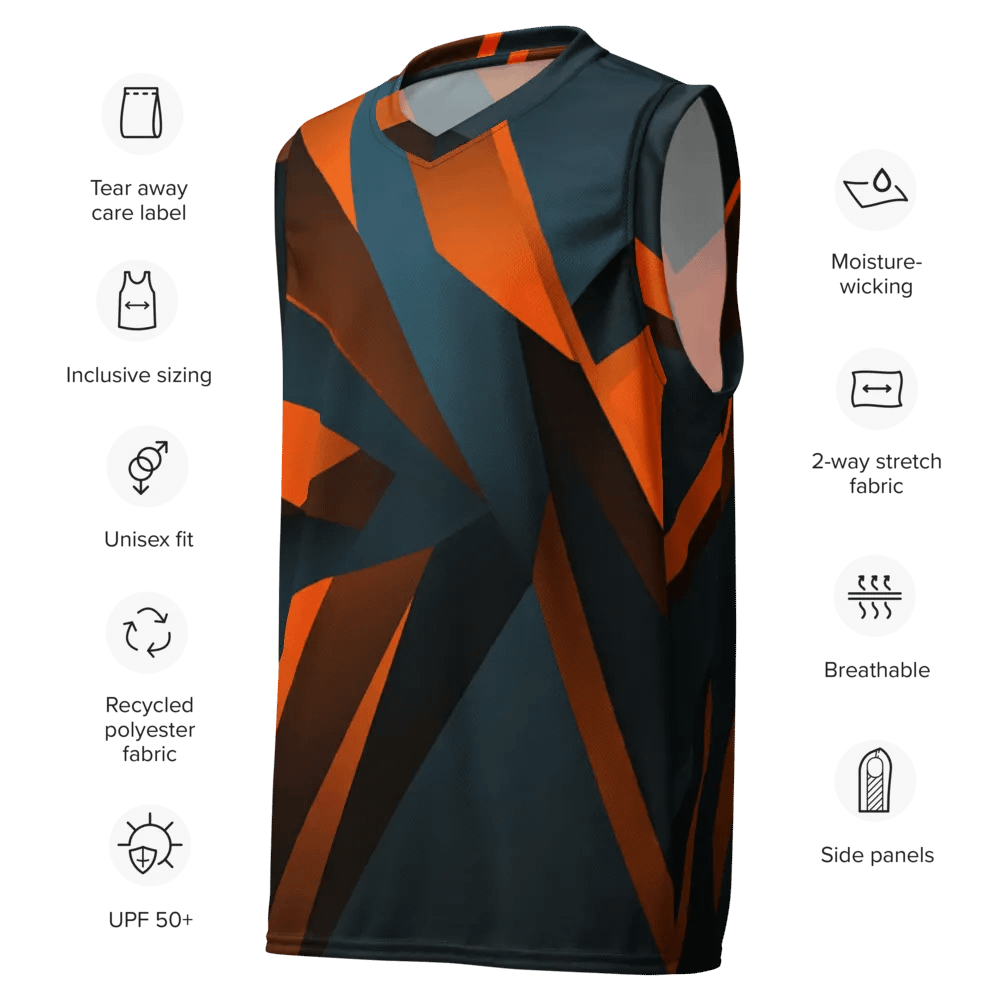 Velocity Vibes Basketball Shirt product image (7)
