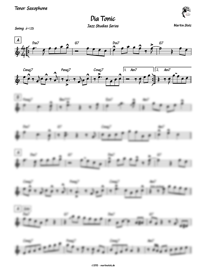 Dia Tonic - Tenor Saxophone product image (2)