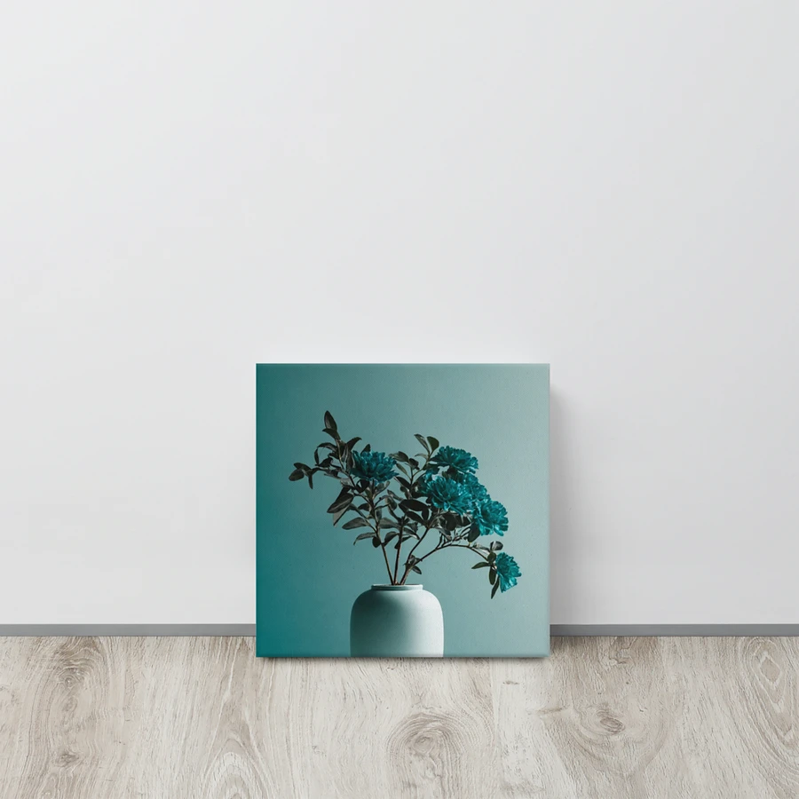 Teal Flower Wall Art #577 product image (8)