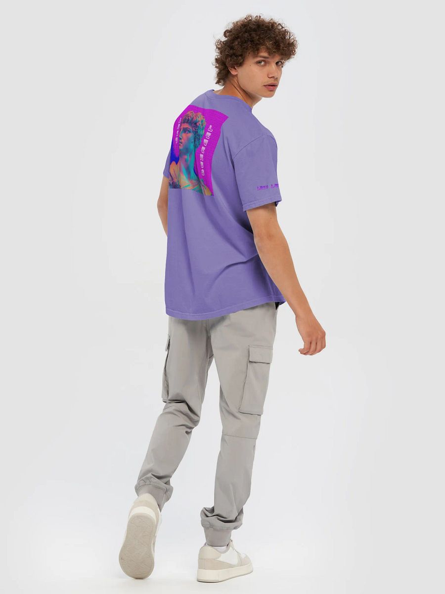 Pixelated Purple Comfort Tee product image (8)