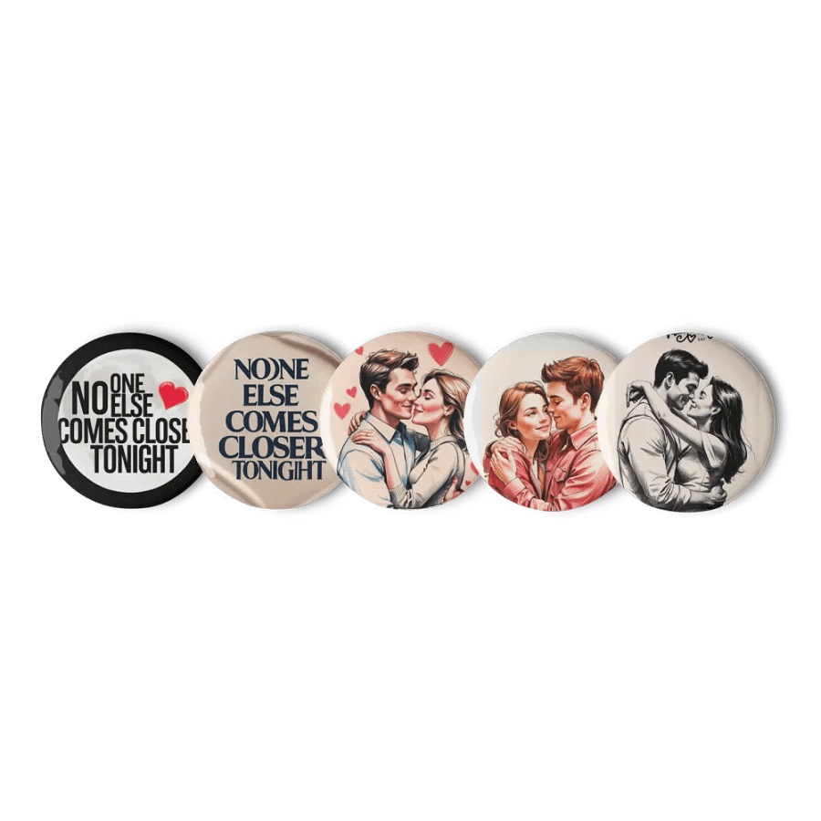 Celestial Love Pin Buttons Set product image (4)