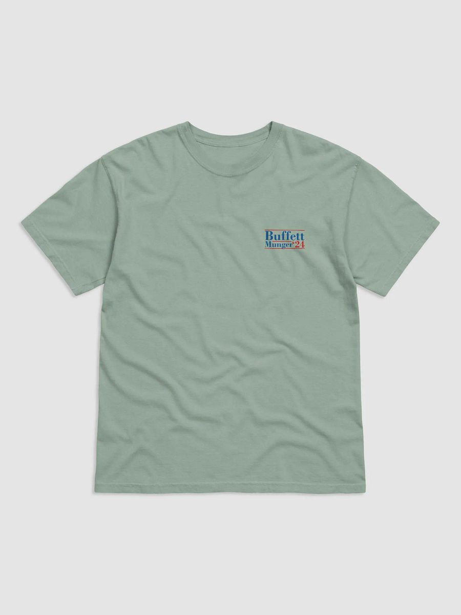 Buffett Munger '24 - T-Shirt (Design On Back) product image (1)