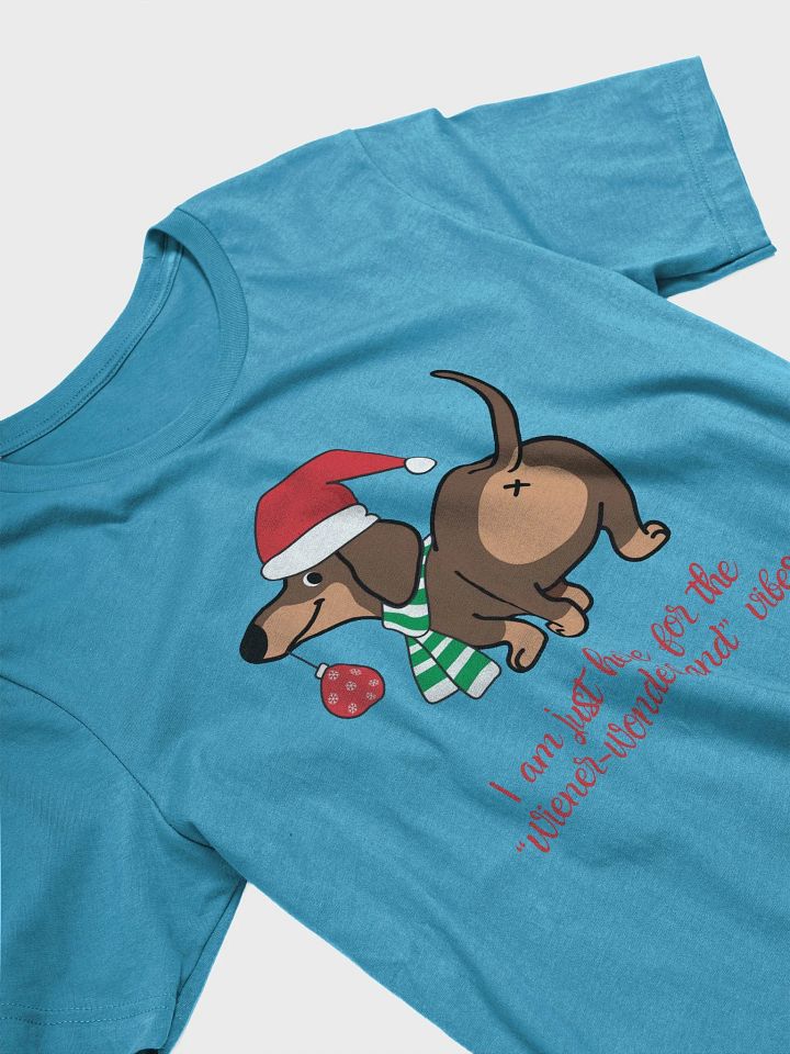 Wiener Wonderland Dog Christmas T-Shirt product image (2)