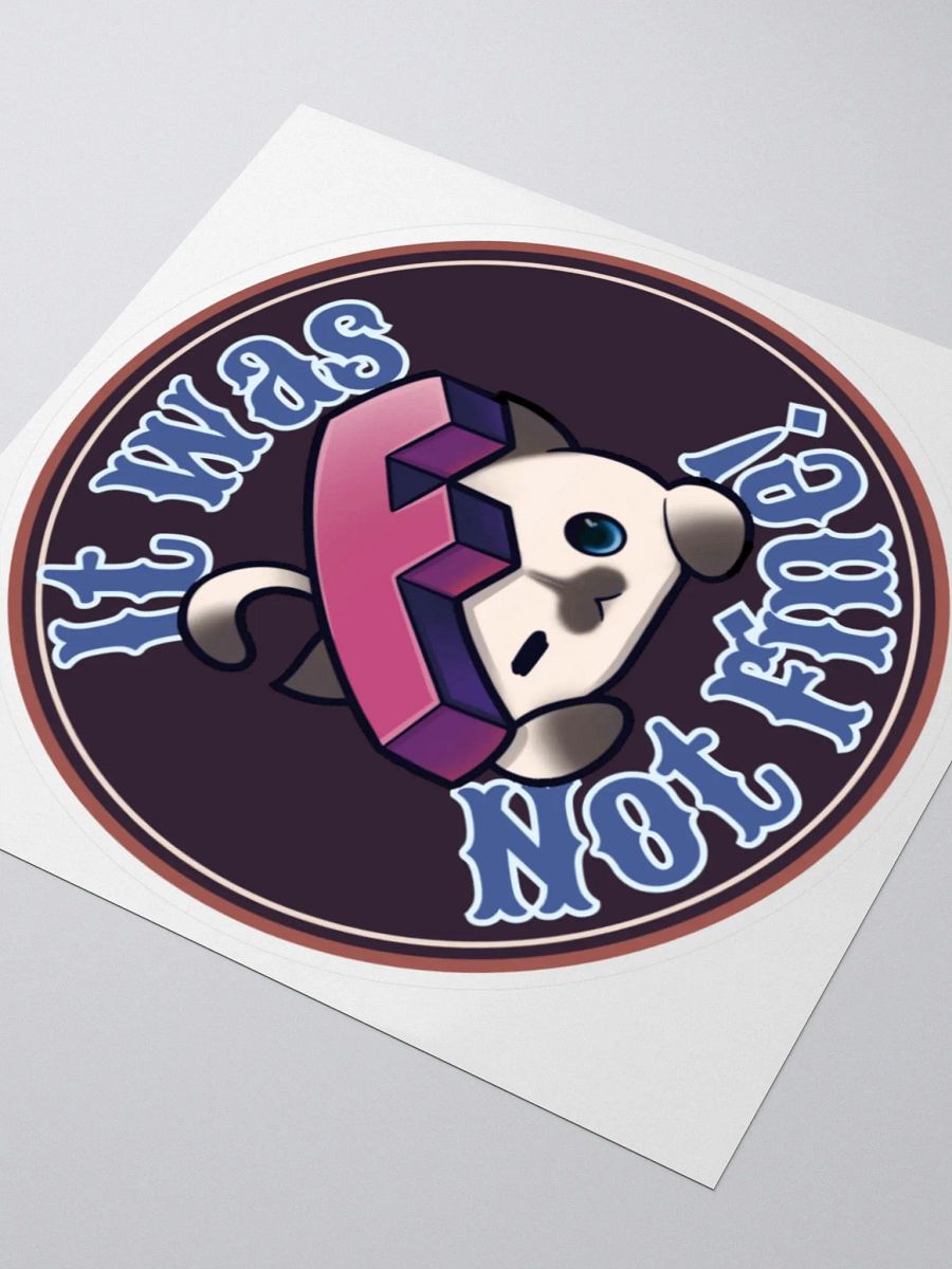 It Will Be Fine Kiss-Cut Sticker product image (7)