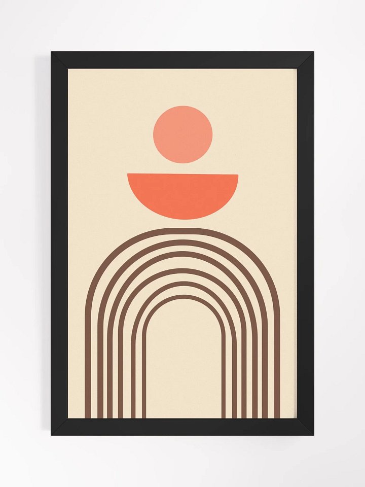 Earthy Elegance Framed Poster product image (3)