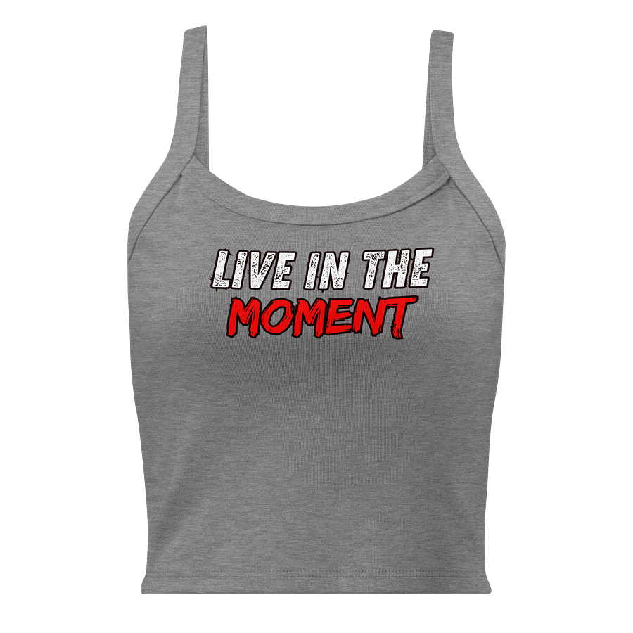 LIVE IN THE MOMENT Ribbed Tank Top product image (3)