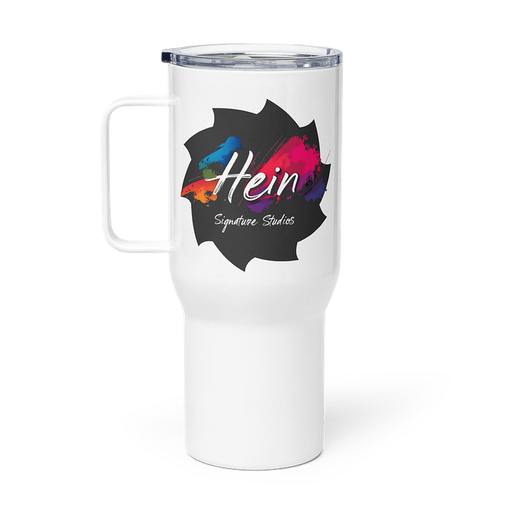 Vibrant Splash Stainless Steel Travel Mug product image (1)