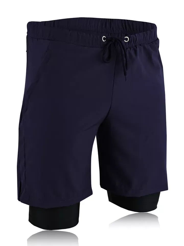Mens Soft Sports Running Shorts Gym Training Fitness Bottoms With Pockets product image (2)
