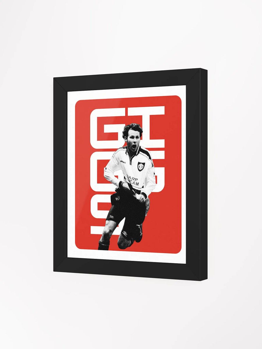 Ryan Giggs BW Manchester United Name Art Framed Print product image (4)