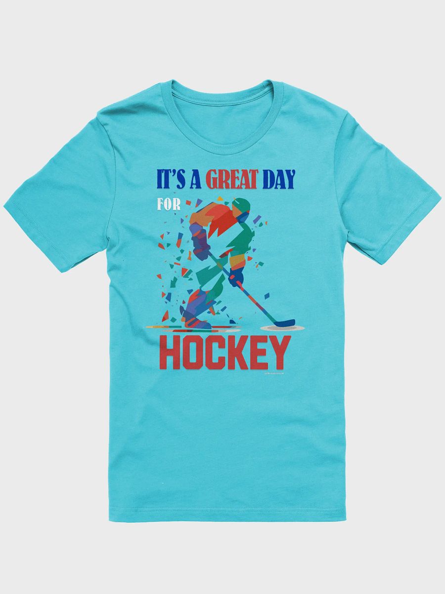 Funny Hockey T-Shirt - It's a Great Day for Hockey - Beer League T-Shirt For Men - Gift for Anyone Who Loves Hockey product image (2)