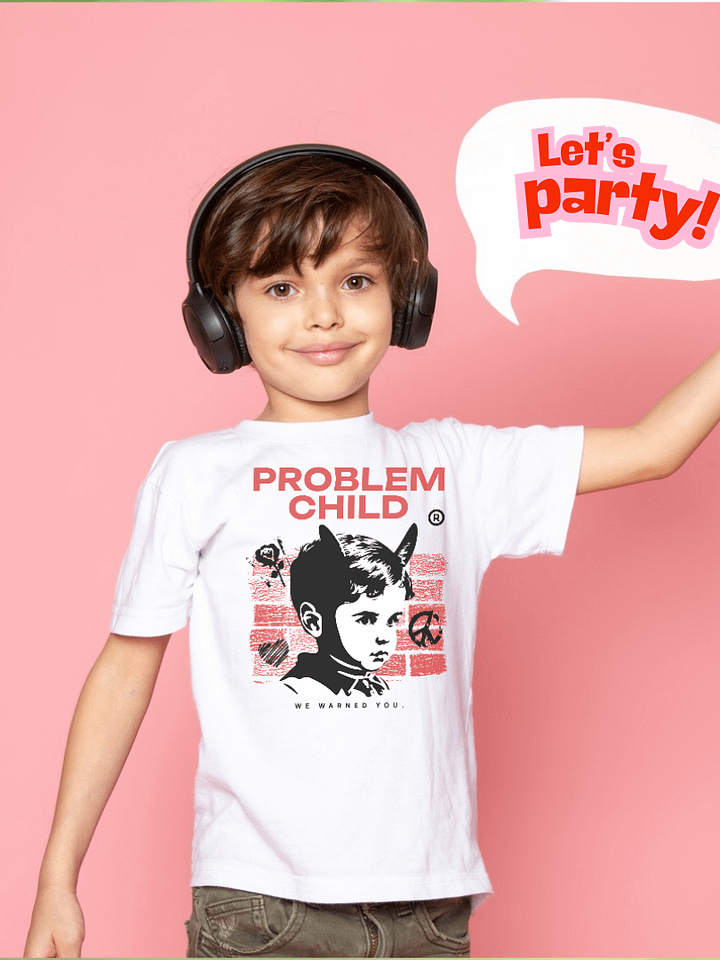 Problem Child | Unisex Bella+Canvas Youth Short Sleeve T-Shirt product image (1)
