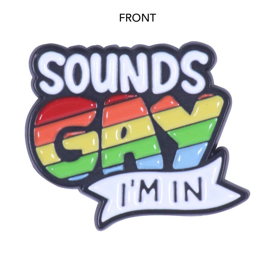 Sounds Gay I'm In Pin product image (5)