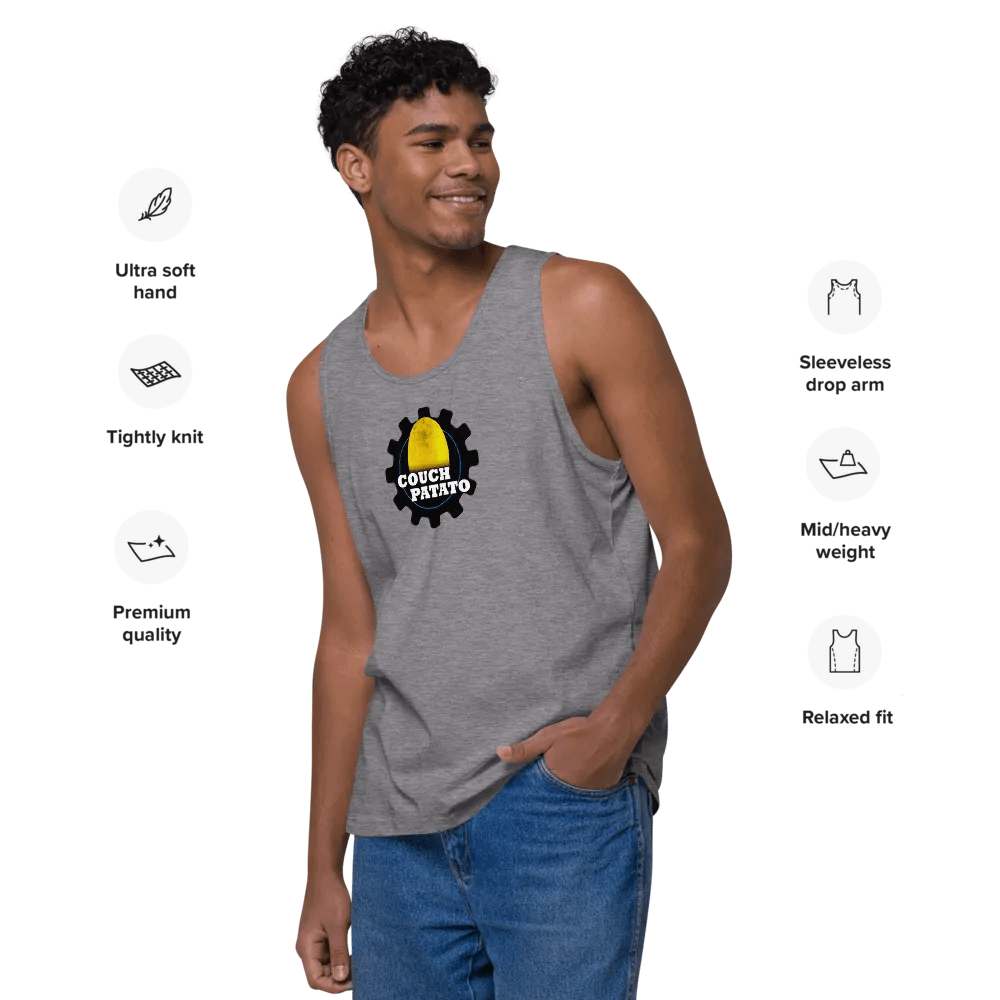 Potato Fitness Mens Tank Top product image (114)