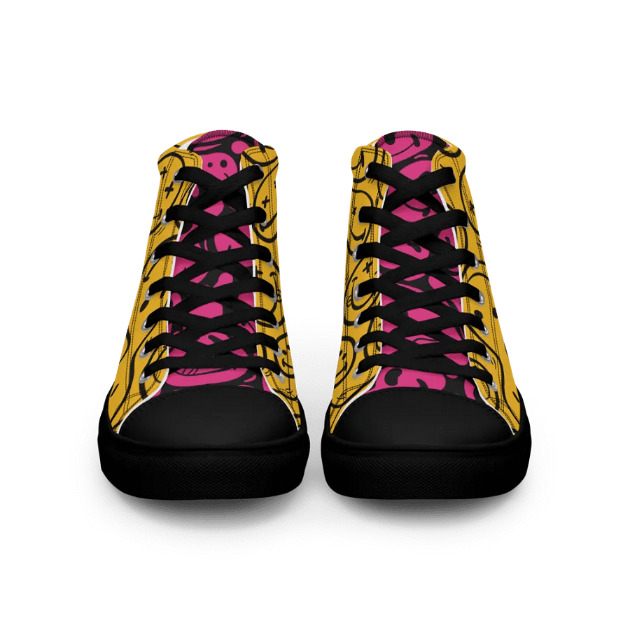 Women's High Top Canvas Shoes: 