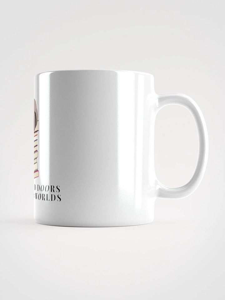 Sleepy Literary Raccoon Mug product image (2)