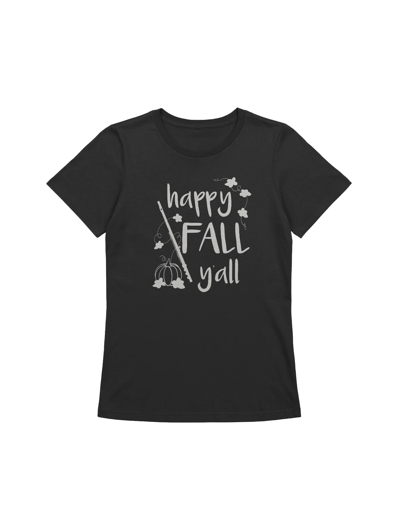 HAPPY FALL Y'ALL - WOMEN'S CUT RELAXED FIT C- Flute product image (1)