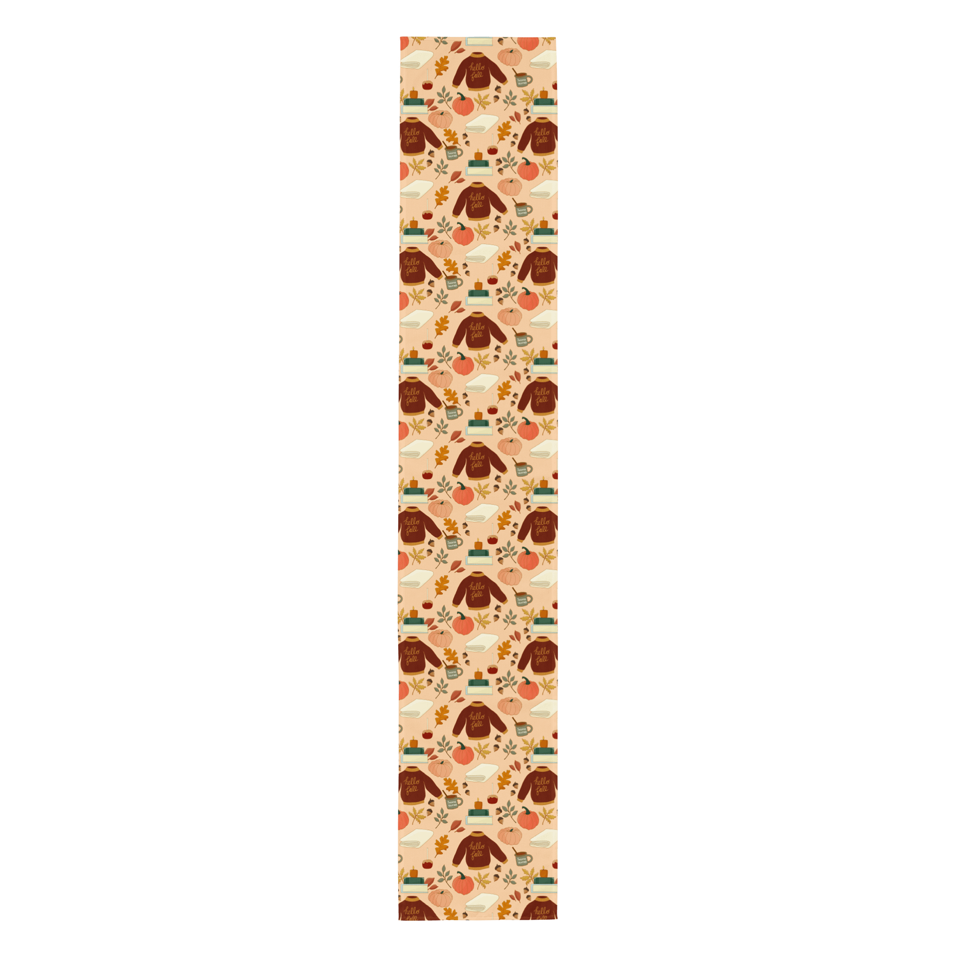 Cozy Fall Pattern Table Runner product image (2)