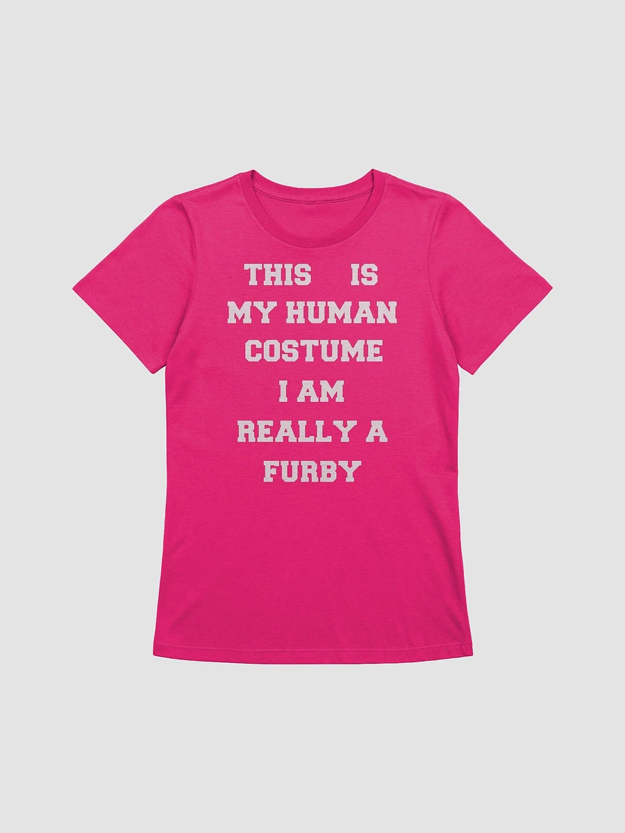 Human Costume Furby edition supersoft femme cut t-shirt product image (20)