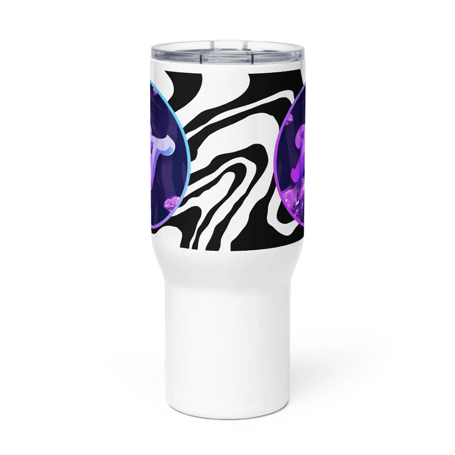 KT LOGO ZEBRA TUMBLER W/ HANDLE product image (3)