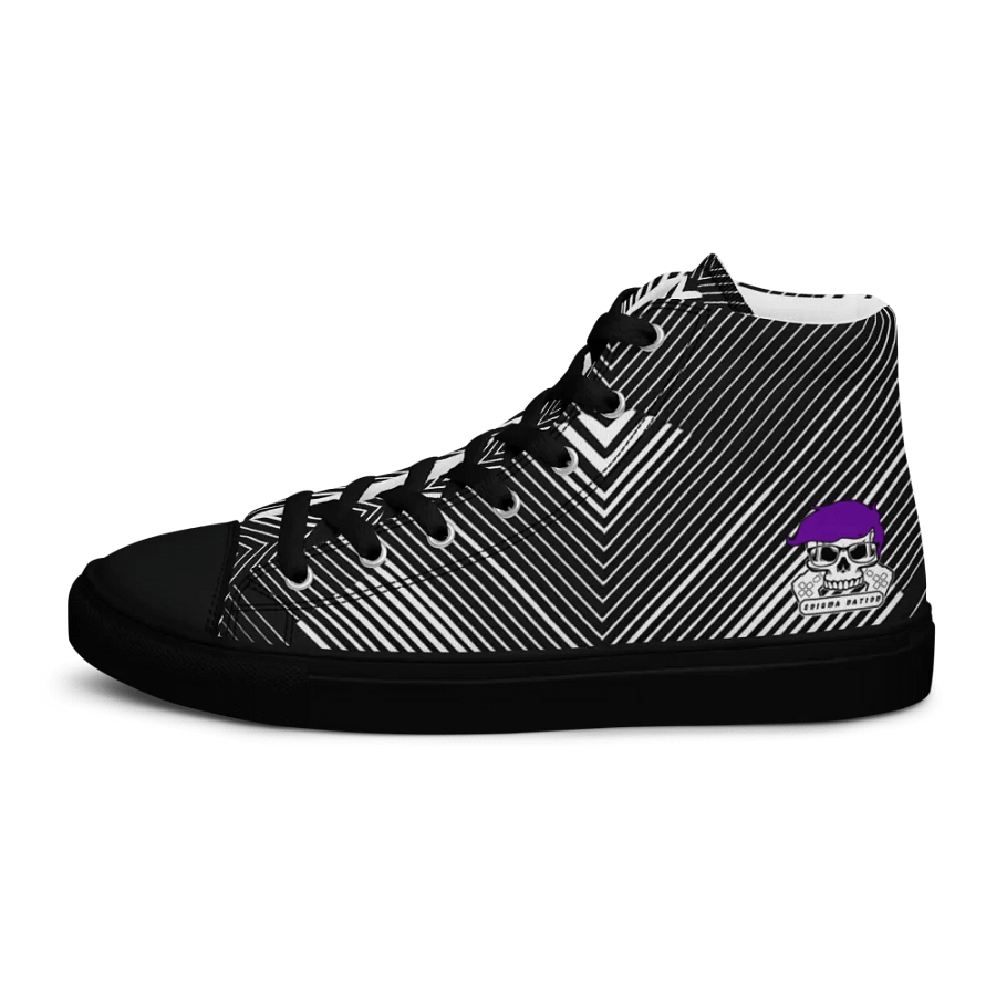 Enigma Nation Women's High Top Canvas Shoes product image (10)