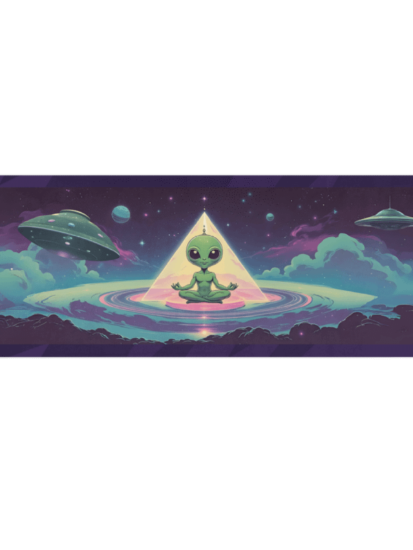 Cosmic Meditation Yoga Mat product image (4)