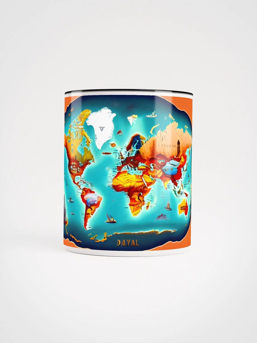 Dali's Surreal Melting World Map product image (10)