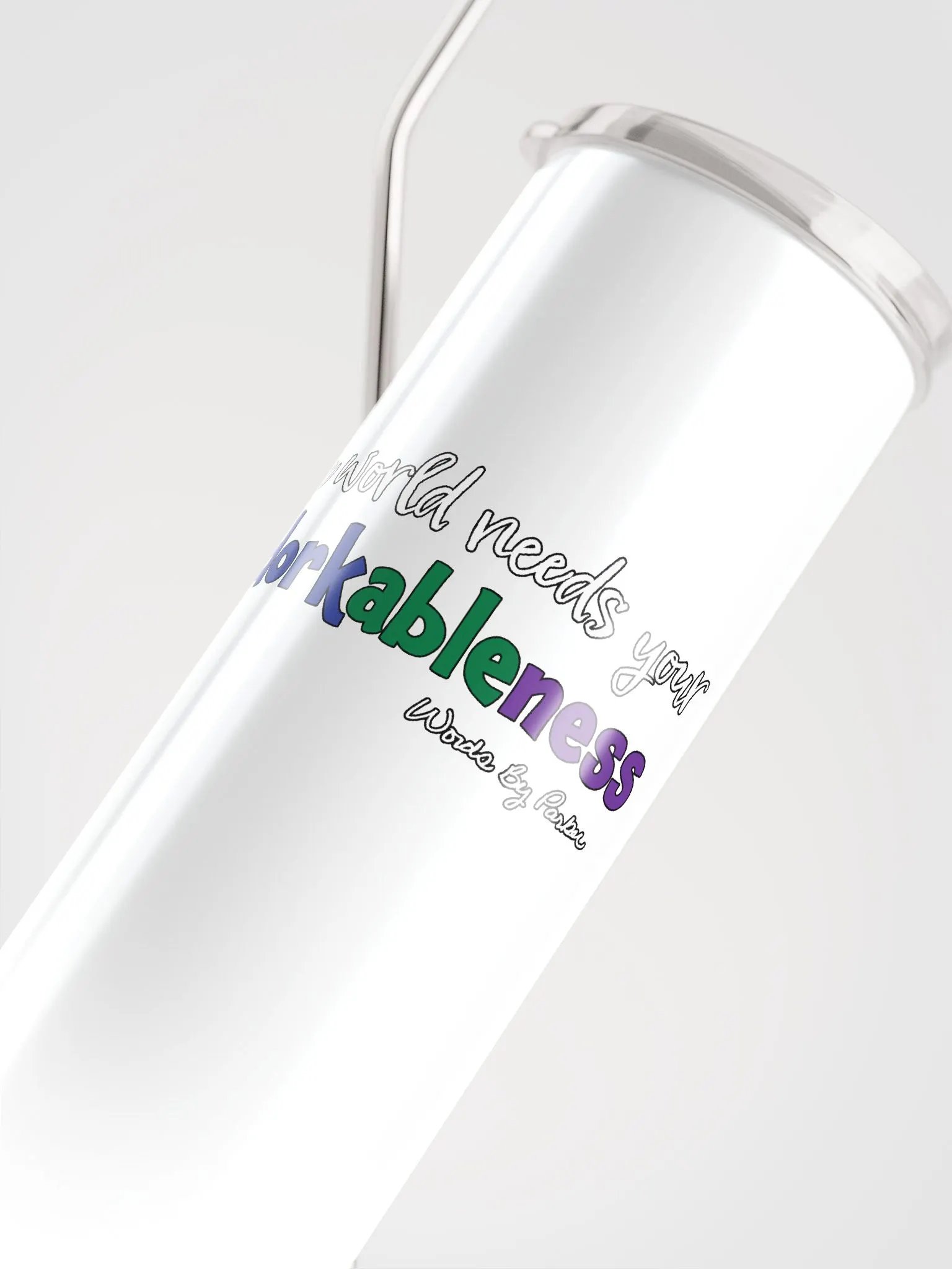 Adorkableness Tumbler with Straw product image (10)