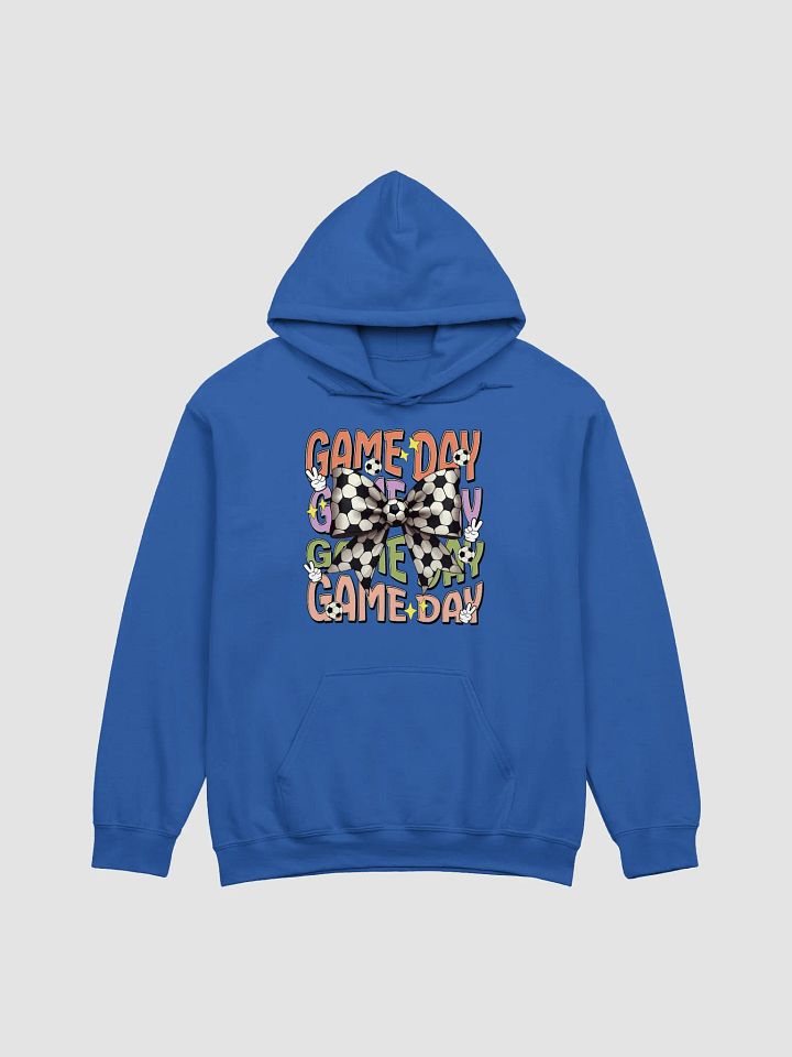 Game Day Bow Soccer Spirit Hoodie product image (10)