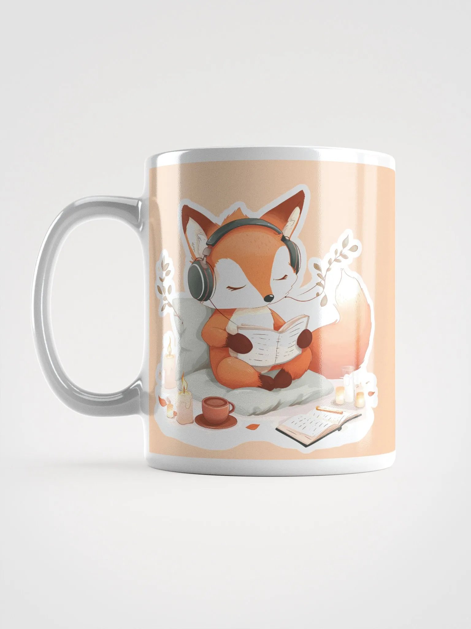 Mug Cozy Reading Fox product image (6)