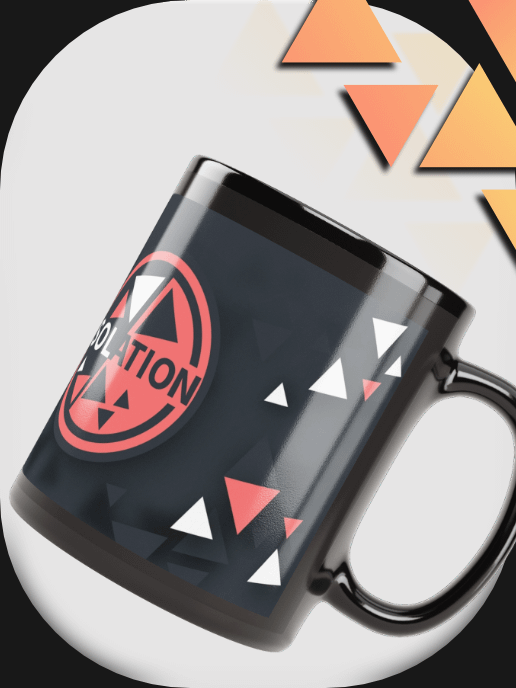 ISOLATION — 2019 LOGO — MUG — BLACK product image (1)